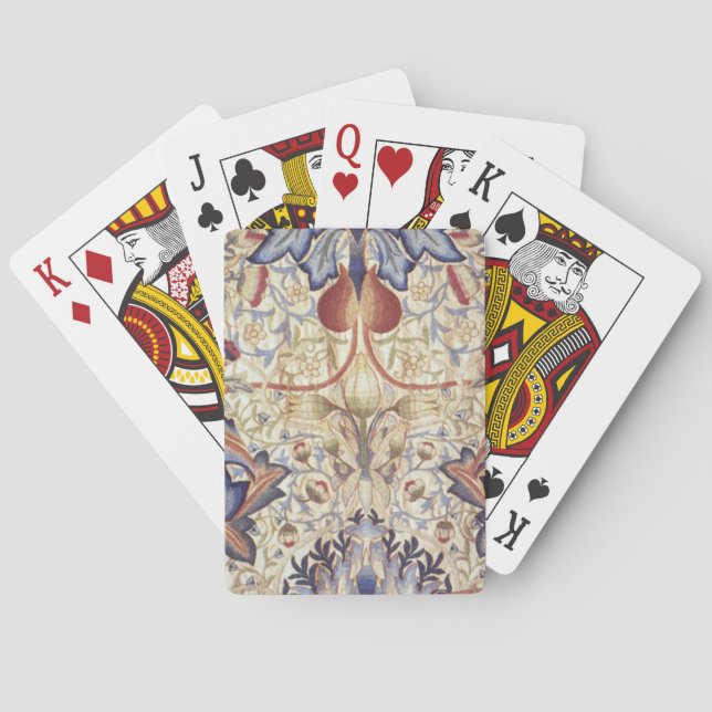 Jeu De Cartes Acanthus (par William Morris) (dos)