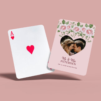 Jeu De Cartes Accueil photo mariage pour jeunes mariés