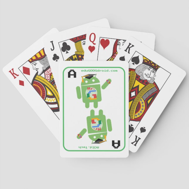 Jeu De Cartes ACEd Tech M.G (dos)