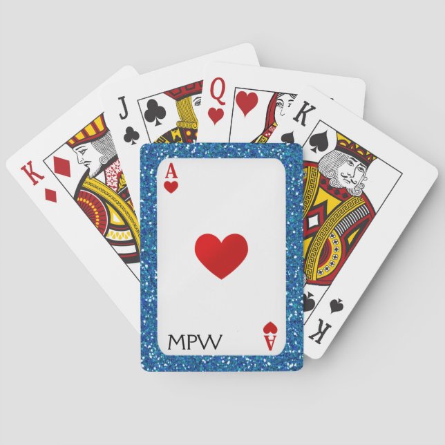 Jeu De Cartes Aces Monogram - Playing Cards - SRF (dos)