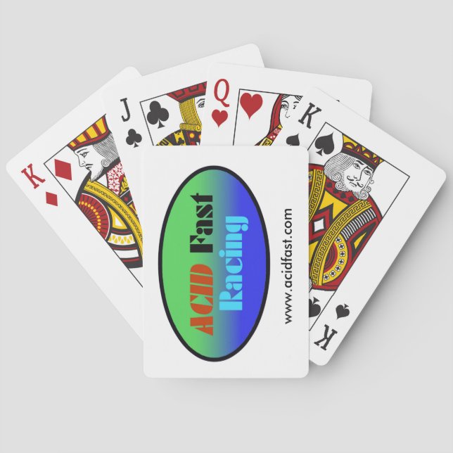 Jeu De Cartes ACIDFast Racing UltraCards (dos)