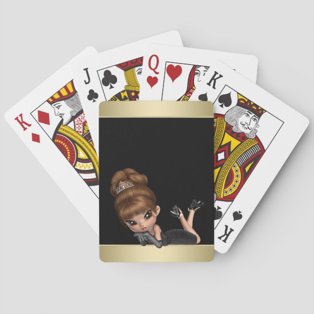 Jeu De Cartes Adorable Diva Princesse (dos)