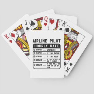 Jeu De Cartes Aéronautique à tarif horaire amusant