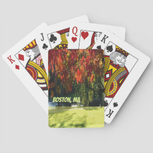 Jeu De Cartes Affaire Foliage de Boston