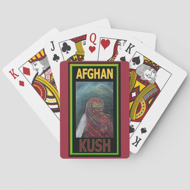 JEU DE CARTES AFGHAN KUSH (dos)