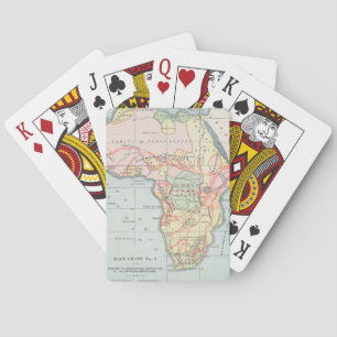 JEU DE CARTES AFRIQUE : MAP, 1894