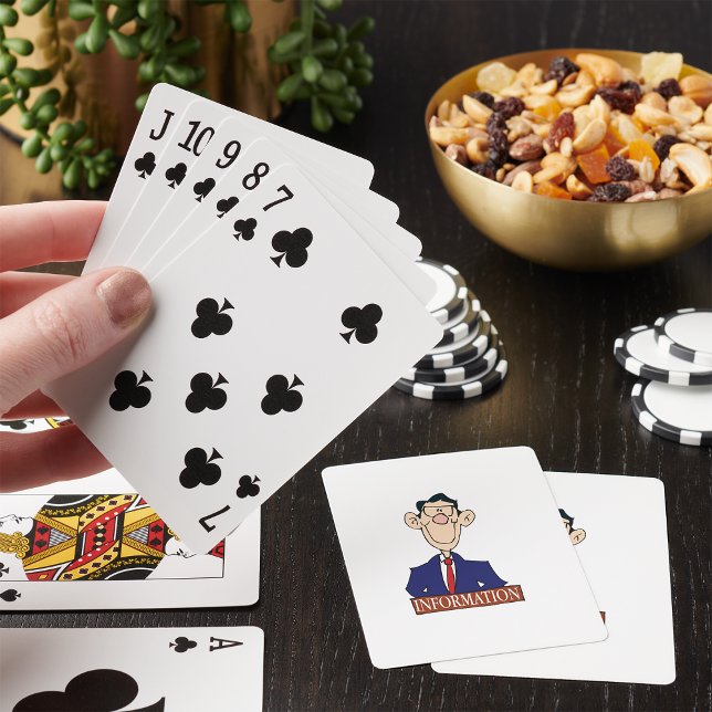 Jeu De Cartes Agent d'information Commis professionnel (Créateur téléchargé)