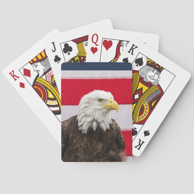 Jeu De Cartes Aigle patriotique (dos)