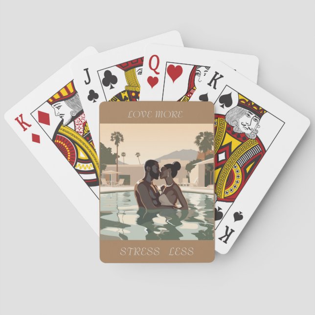 JEU DE CARTES AIMER PLUS DE CONCEPTION #1 (dos)