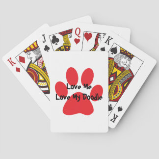 Jeu De Cartes Aimez mes cartes de jeu de griffonnage