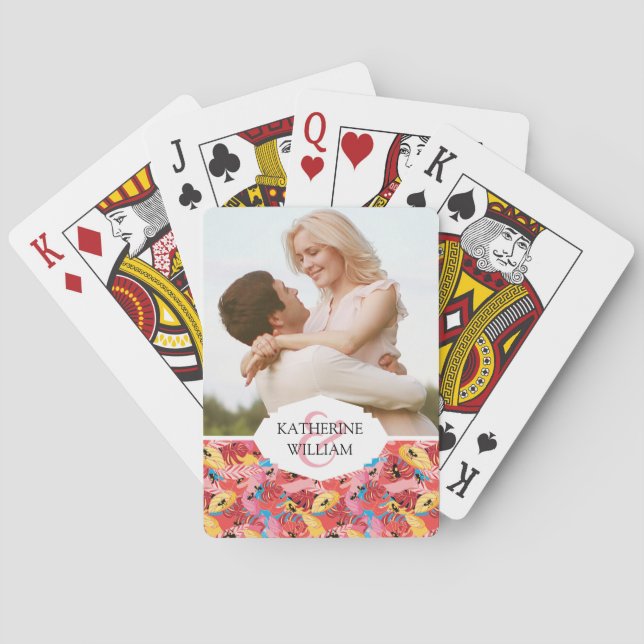 Jeu De Cartes Ajoutez vos grenouilles nommées de jungle de | (dos)