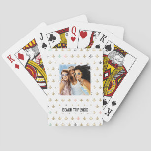 Jeu De Cartes Ajoutez votre   mini motif nommé d'Ancre