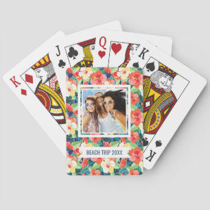 Jeu De Cartes Ajoutez votre motif coloré nommé de ketmie