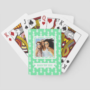 Jeu De Cartes Ajoutez votre motif nommé de menthe d'ananas de  