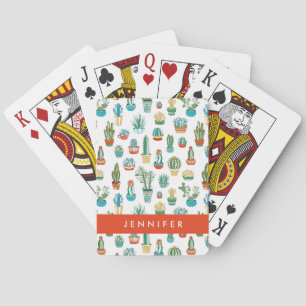 Jeu De Cartes Ajoutez votre motif nommé de Succulents de  