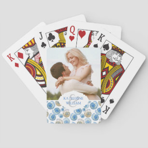 Jeu De Cartes Ajoutez votre nom Pastel Seashell Motif