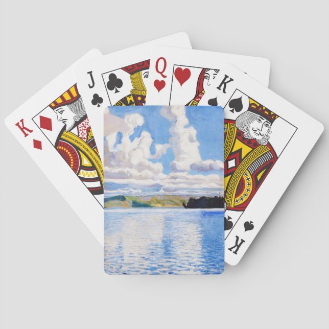 Jeu De Cartes Akseli Gallen-Kallela - Tours Cloud (dos)