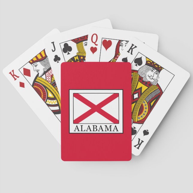 Jeu De Cartes Alabama (dos)