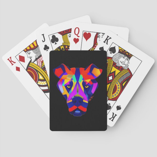 Jeu De Cartes Alexander's Dog black Poker jouer aux cartes (dos)