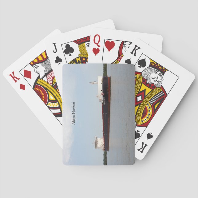 Jeu De Cartes Algoma Harvester joue aux cartes (dos)