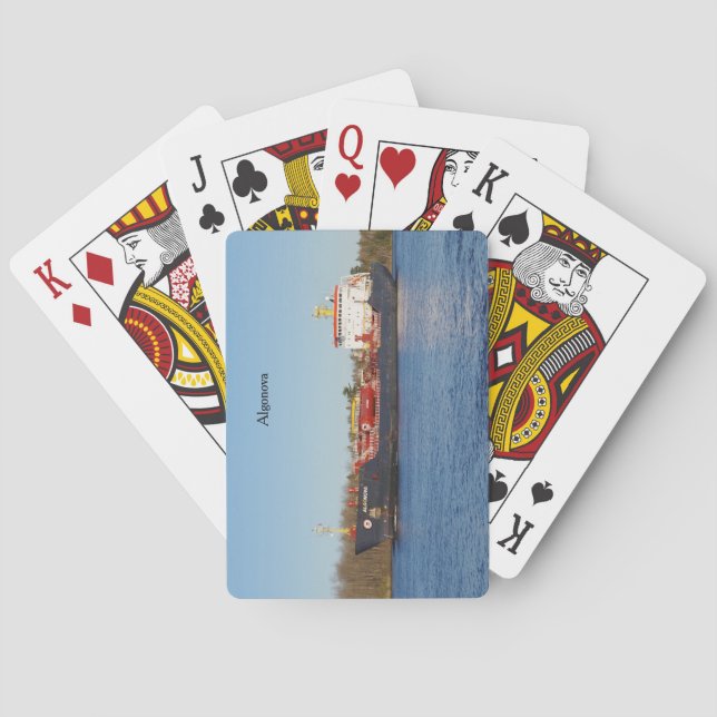 Jeu De Cartes Algonova jouer aux cartes (dos)