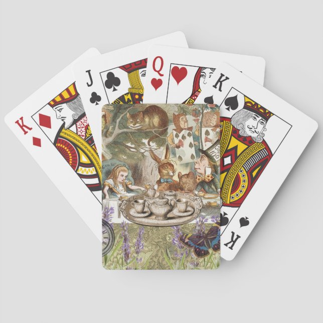 Jeu De Cartes Alice au pays des merveilles (dos)