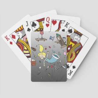Jeu De Cartes Alice Tombant dans le Pays des Merveilles