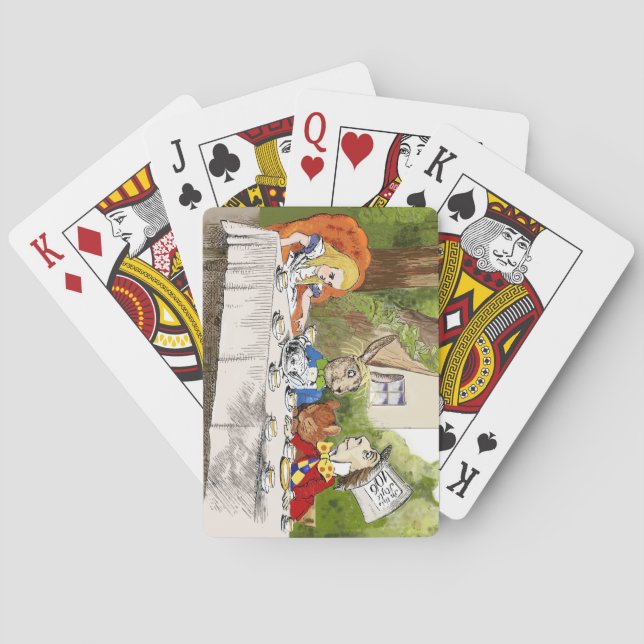 Jeu De Cartes Alice's Adventures in Wonderland (dos)