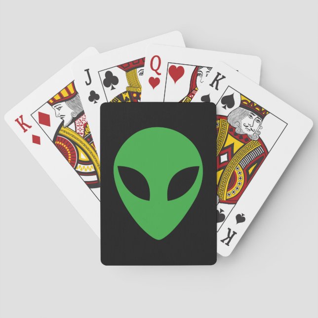 Jeu De Cartes Alien (dos)