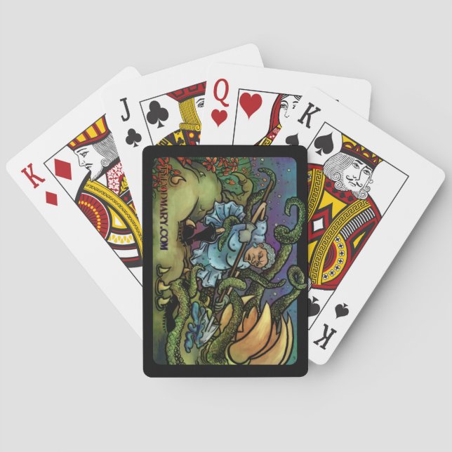 Jeu De Cartes All the Growing Things playing cards (dos)