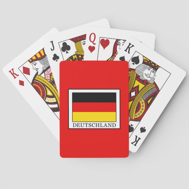 Jeu De Cartes Allemagne (dos)