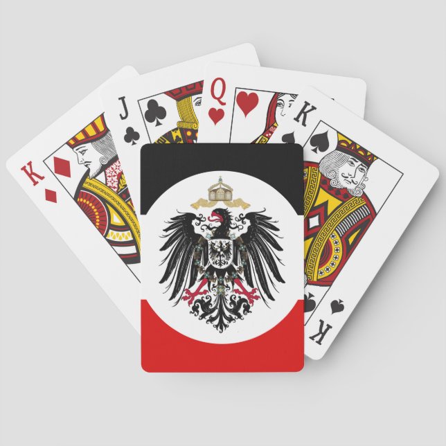 Jeu De Cartes Allemand impérial Eagle (dos)