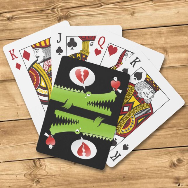 Jeu De Cartes Alligator en amour (Créateur téléchargé)