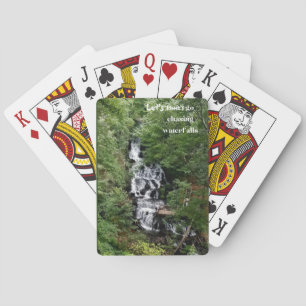 Jeu De Cartes Allons chasser les cascades Jouer aux cartes