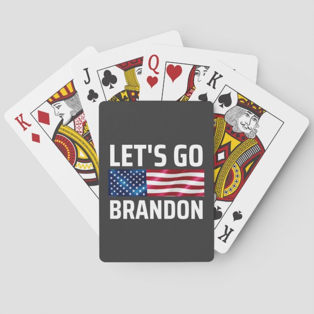 Jeu De Cartes allons-y brandon allons-y brandon (dos)