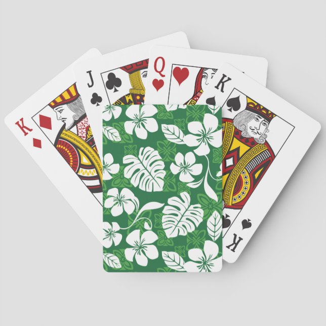 JEU DE CARTES ALOHA VENDREDI (VERT) (dos)