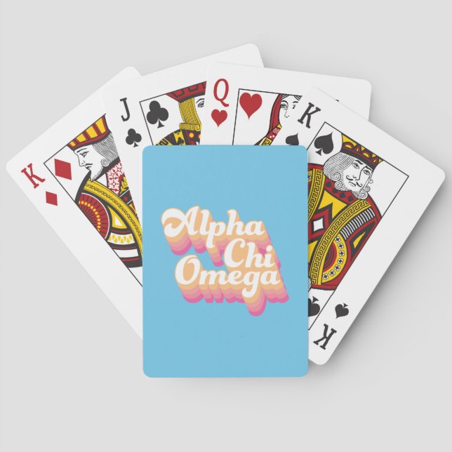 Jeu De Cartes Alpha Chi Omega| Script Super (dos)