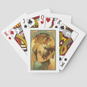 Jeu De Cartes Alphonse Mucha Peinture