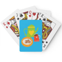 Amateurs de café et de thé Cartes de jeu classique