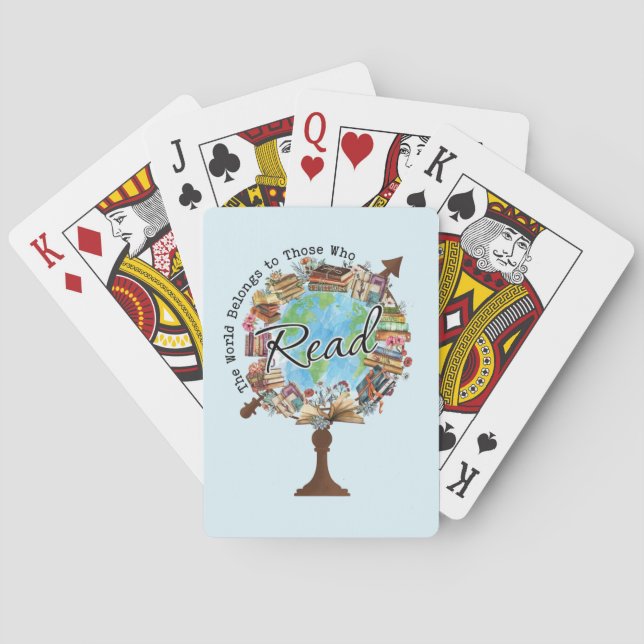 Jeu De Cartes Amateurs de livres (dos)