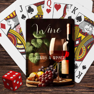 Jeu De Cartes Amateurs de vin classique amusant