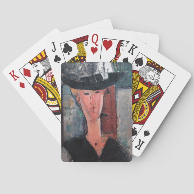 Jeu De Cartes Amedeo Modigliani - Madame Pompadour (dos)