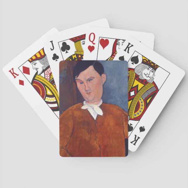 Jeu De Cartes Amedeo Modigliani - Monsieur Deleu (dos)