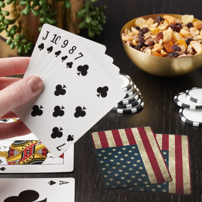 Jeu De Cartes American Flag Classic Playing Cards (In Situ)