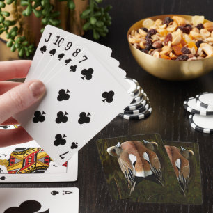 Jeu De Cartes American Wigeon Duck on Pond