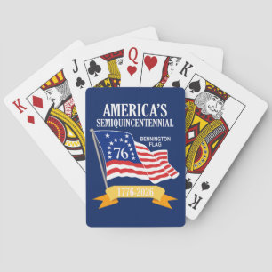 Jeu De Cartes Amérique 250 Semiquincentennial 1776-2026 USA