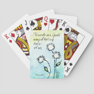 Jeu De Cartes Amis - Dieu prend soin de nous