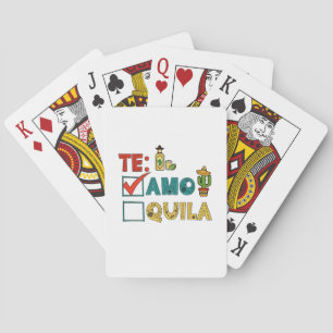 Jeu De Cartes Amo Tequila Cinco De Mayo Drôle