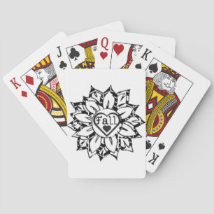 Jeu De Cartes amour chute