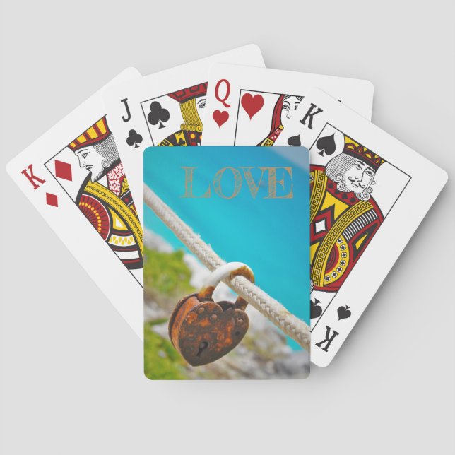 Jeu De Cartes Amour enfermé ! (dos)